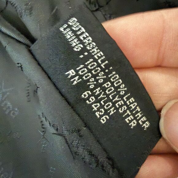 Wilsons Leather Jacket Womens Medium Full Zip Maxima Lined Coat Pockets - Picture 9 of 12